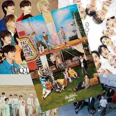 SEVENTEENTH海报全圆佑洪知秀金珉奎明星周边房间墙贴卧室壁纸