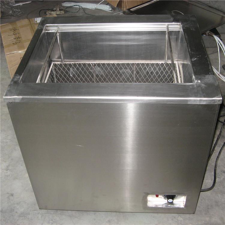 工业小型单槽超声波清洗机金属管件铸件铝件等工件清洗