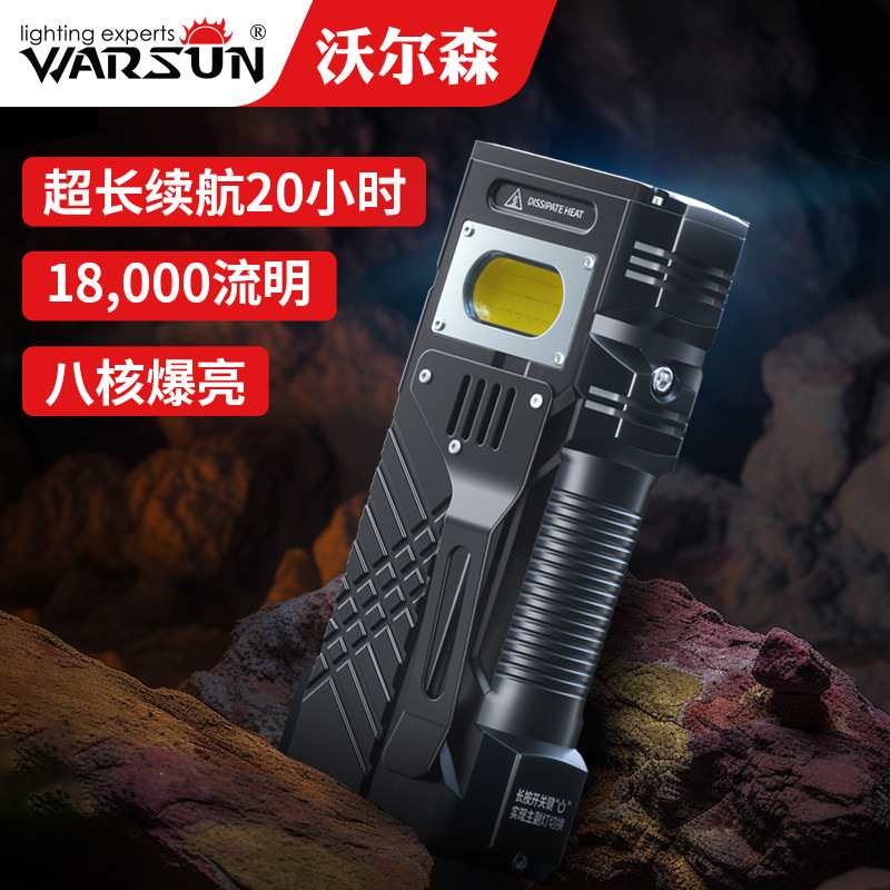 X609pro手电筒强光远射长续航直销