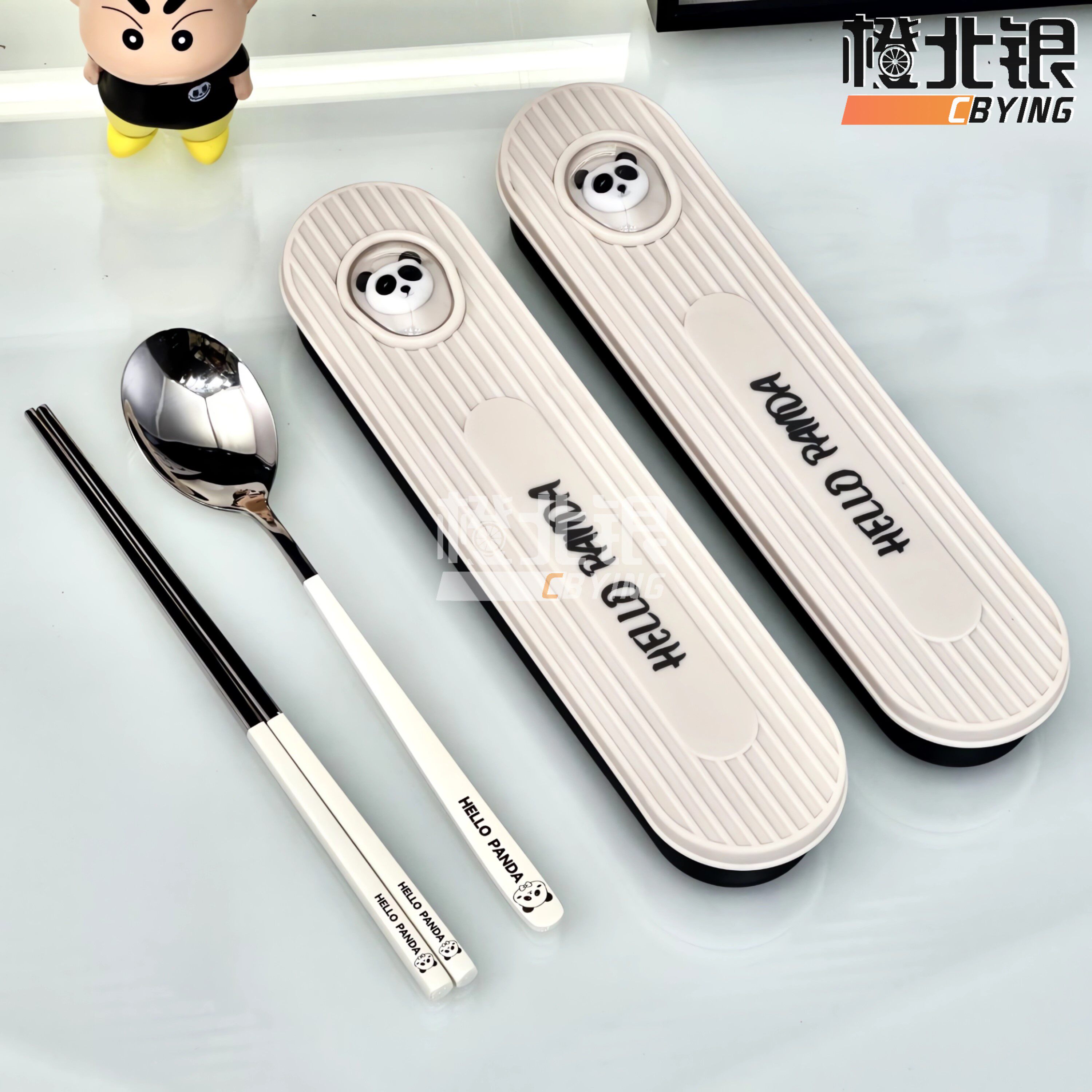 橙北银静音卡扣防尘收纳好便携图片