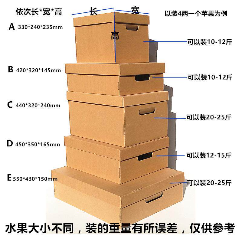 现货鑫盛物流纸箱礼品包装盒翻盖储物收纳箱整理搬家纸箱现货纸盒