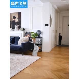 鱼客84骨木纹砖600x120仿餐厅商超地板砖厅卧0室实木瓷砖 复古日式