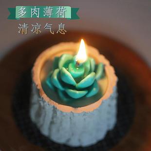 感香味持久盒装 蜡烛家用室内大豆蜡植物香氛浪漫仪式 礼物