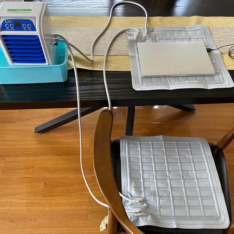 降温水冷坐垫散热神器座垫笔记本电脑散热垫办公室夏季水循环凉垫