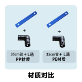 HDPE与PPB材质对比一管一通攀爬架尝鲜价体验包每人限购一份