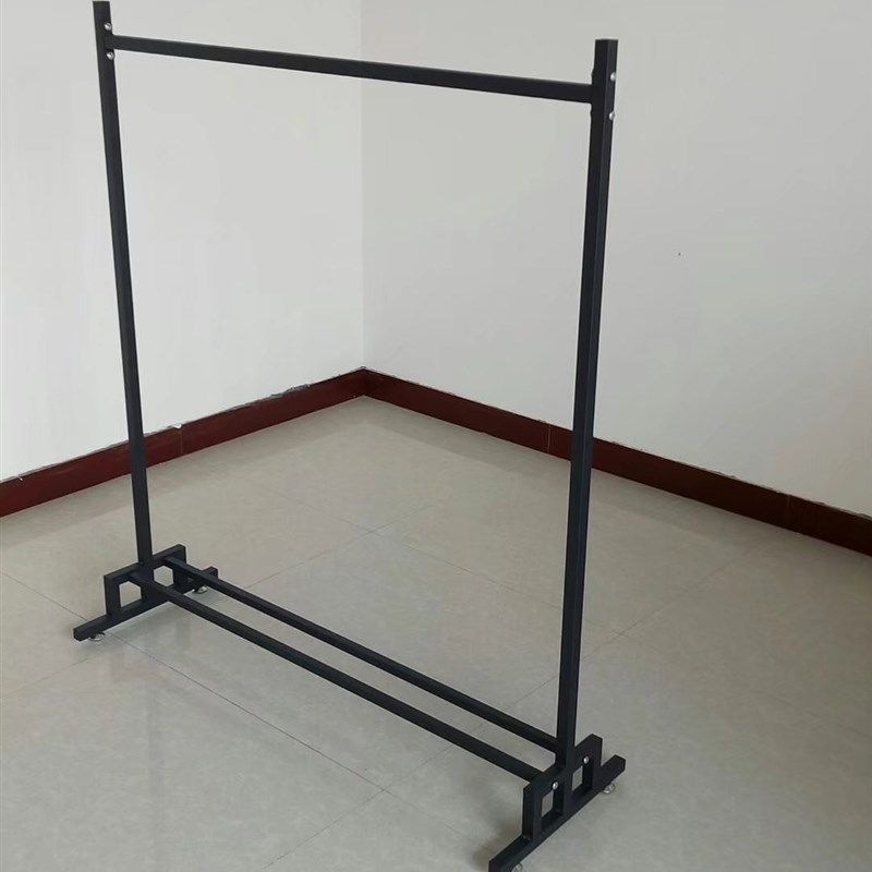 服装店衣架展示架卧室落地式挂衣架服装货架单X杠中岛架带板,商业/办公家具,落地衣帽架,淘宝优惠券,粉丝福利购,淘宝优惠卷