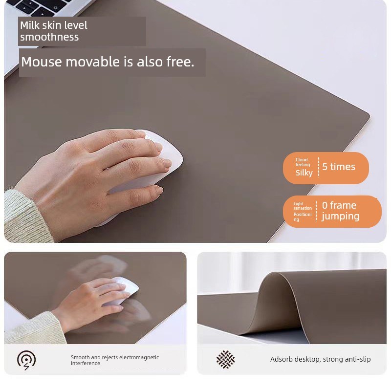 不规则鼠标垫,超k大女生高眼办公电脑桌垫,大型工作站桌键盘垫