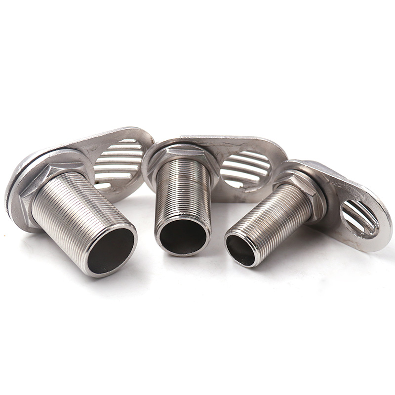 船用进水口过g滤器316不锈钢过滤网游艇配件船用五金鸭舌帽船底吸