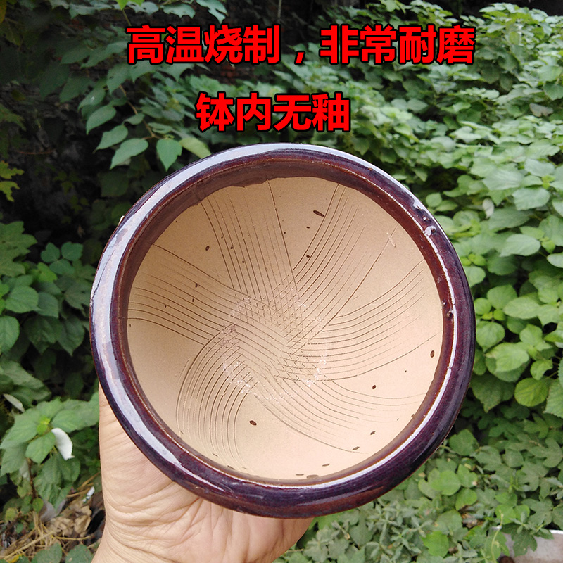 碗擂钵陶瓷擂钵擂羚西洋参羊角A碗擂米糊研磨器四磨汤擂钵婴儿孕