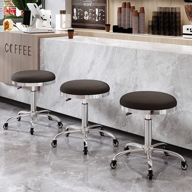 美容椅发廊剪发大工凳理髲店椅子美发G店旋转升降圆凳子美容店专
