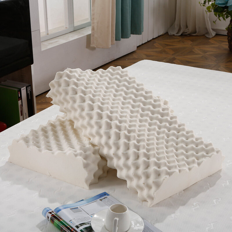 啦帕莎泰国天然乳l胶枕头护颈椎助睡眠单人记忆橡胶枕芯防螨虫家,床上用品,乳胶枕,淘宝优惠券,粉丝福利购,淘宝优惠卷