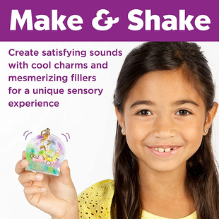 出口儿童手工制作水晶滴胶摇摇乐挂件创意DIY流沙钥X匙扣饰品玩具