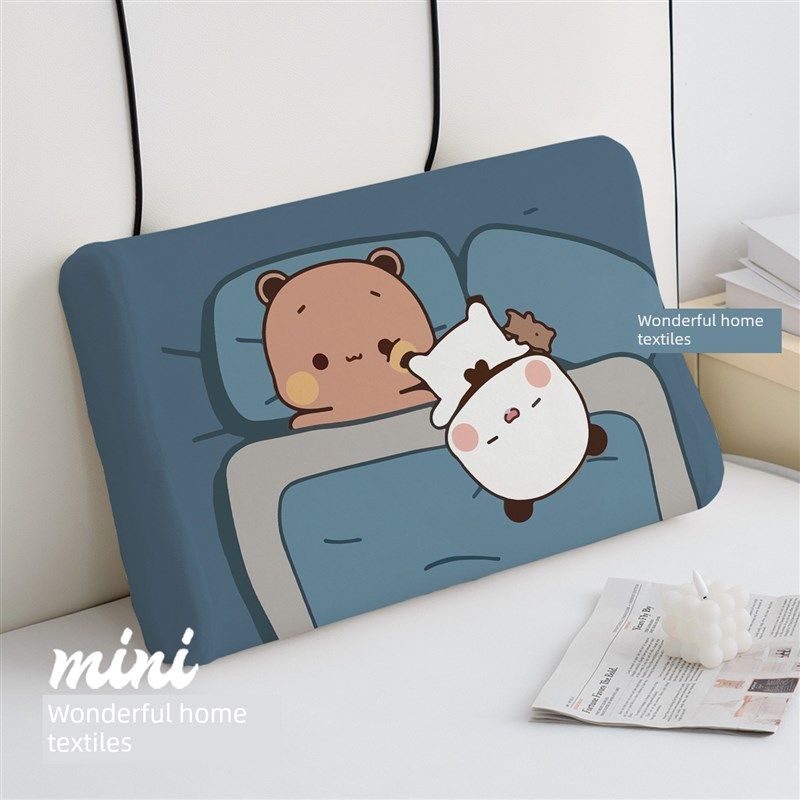 卡通一个或两个f布乳胶枕套单包儿童30X50记忆枕头袋银狐天鹅绒40,床上用品,枕套,淘宝优惠券,粉丝福利购,淘宝优惠卷