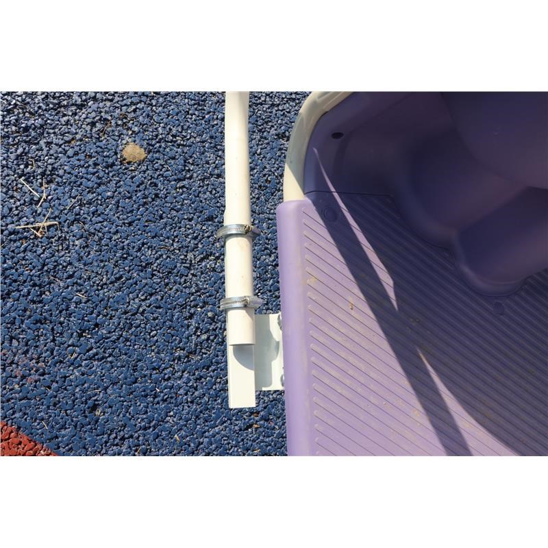 金澎电动电三轮车雨棚金鹏星辰NA专用三轮L车棚新款米白色车棚加