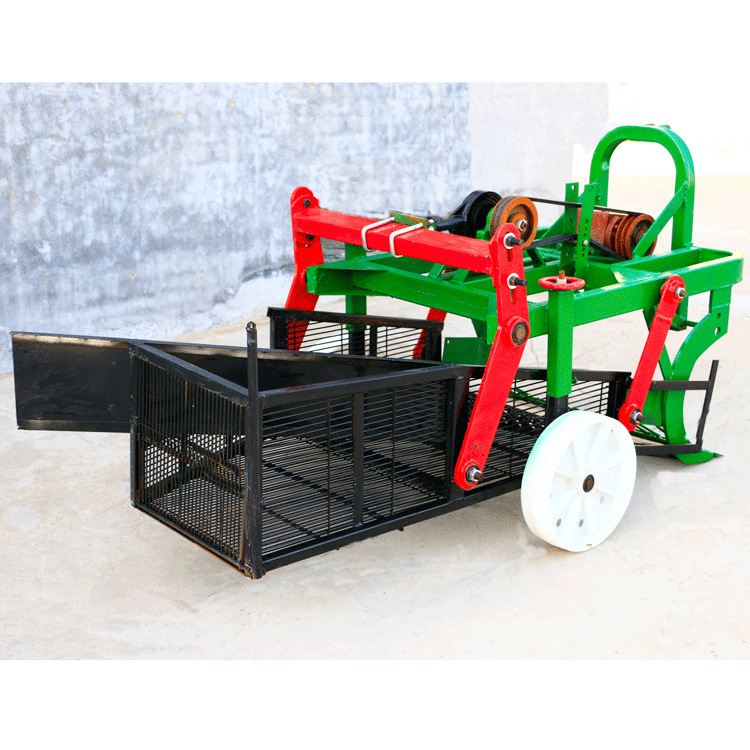 鲜花生出土机起垄种植平地种植花生收获机振动筛式花生收获机