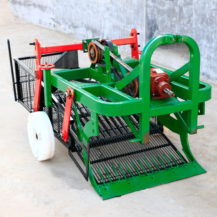 振动筛式地环收获机 挖花生机 鲜花生出土机振动筛抖土干净