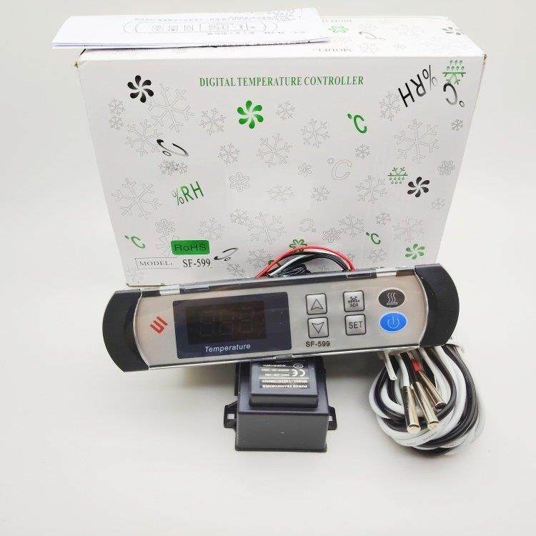 尚方SF-599电子显示数字温控器电子温控仪雪柜控制器化霜风扇除雾,五金/工具,温控仪,淘宝优惠券,粉丝福利购,淘宝优惠卷