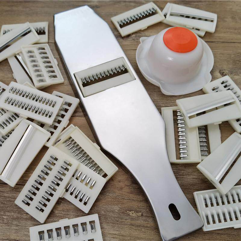 华诚洋芋擦擦工具罗卜刨子不锈钢插丝板多功能切菜器土豆条切条器