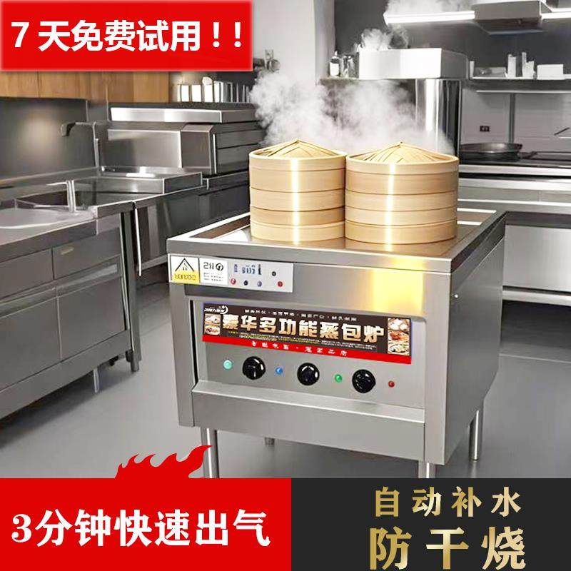 蒸包炉商用多功能电热节能燃气蒸炉馒头小笼包蒸锅肠粉炉蒸包子机