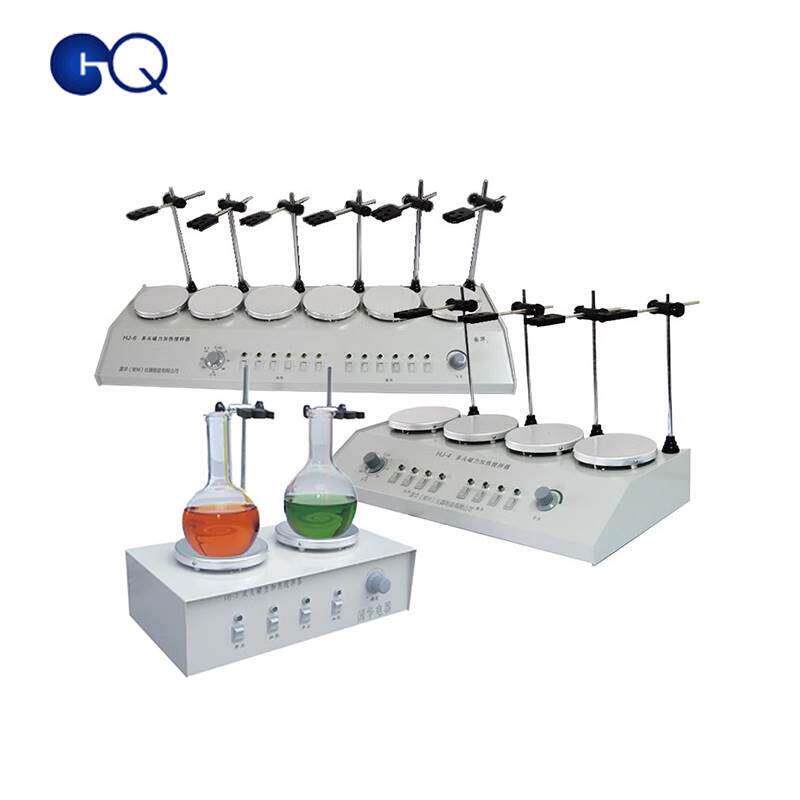 常州国华HJ-2-4-6磁力搅拌器多头6工位实验室磁力搅拌机无级调速
