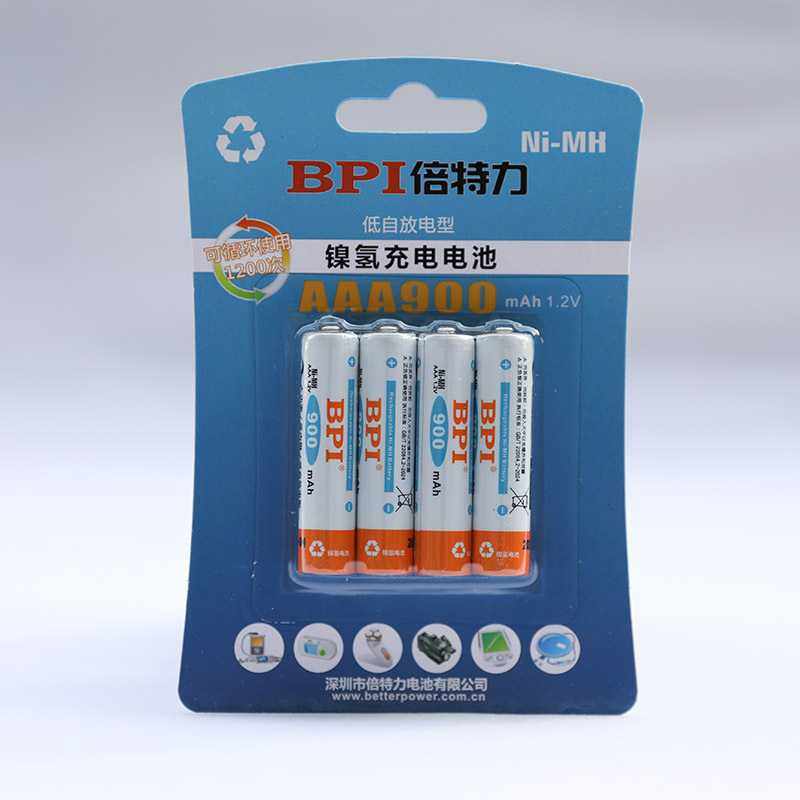 爱老公 倍特力BPI enelong/7号镍氢充电池/AAA 900毫安/低自放电