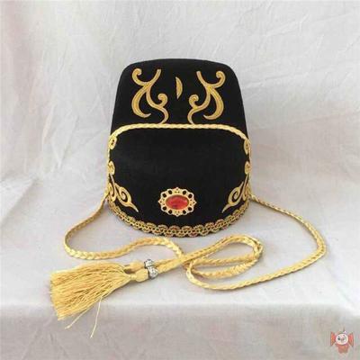 汉服帽子男童儿童古装古代古风帽书童帽宋制官帽飞鱼服帽锦衣卫帽