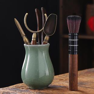 茶道六君子套装茶具配件2025新款功夫用品茶夹茶针刀笔6君子大全