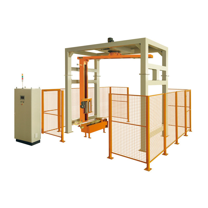 高速环形缠绕机 悬臂缠绕机 龙门架摆臂缠绕机全自动输送线缠绕机