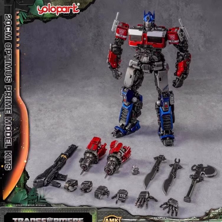YoloPark AMKPRO 变形金刚超能勇士的崛起 电影M7 擎天柱成品模型