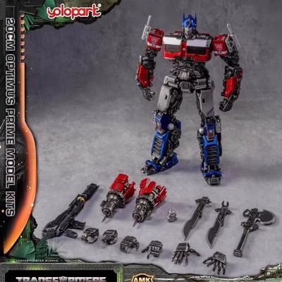YoloPark AMKPRO 变形金刚超能勇士的崛起 电影M7 擎天柱成品模型
