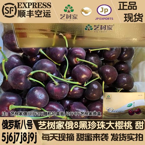 艺树家俄8车厘子7j8j9j空运新鲜