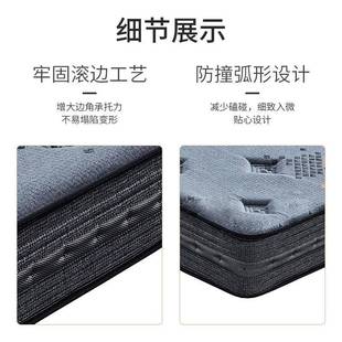 五星级酒店记忆棉床垫.米酒店民宿家用独立弹簧席梦思工厂直销