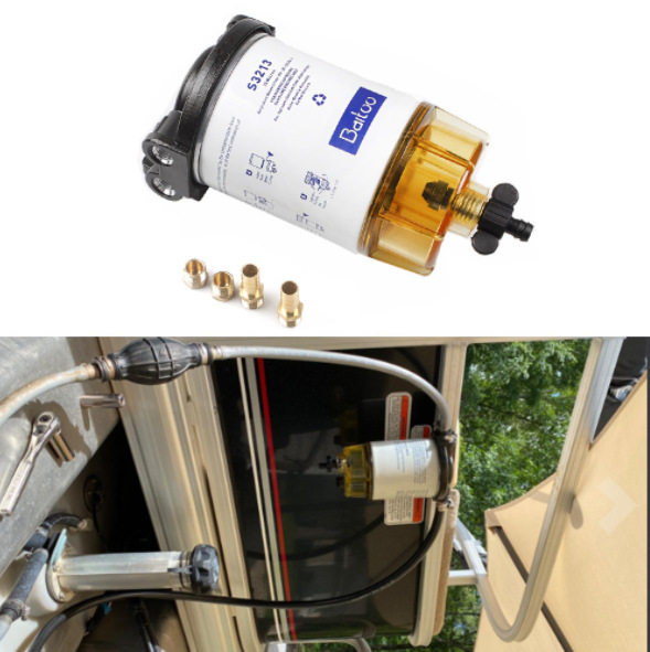汽车改装船用燃油滤清器S3213油水分离器燃料水分离过滤器快艇