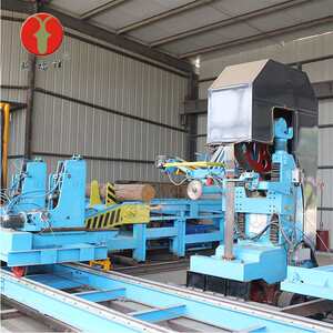 瑞福祥木工机械设备高速锯流水线木材桦木带锯机跑车机床