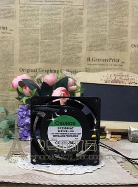 建准SF23080AT 2082HBL/HSL.GN滚珠/含油220V散热风扇8cm厘米8025