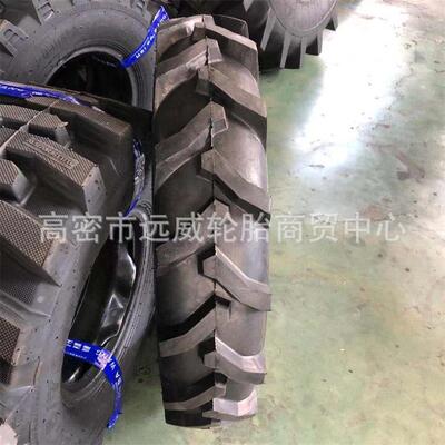 鲁飞农用拖拉机轮胎600/650/750-16农业胎 750-20旱田人字R-1花纹