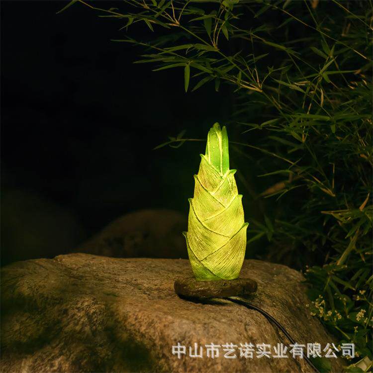 竹子灯户外草坪庭院装饰园林亮化灯竹笋灯防水景观灯LED节能灯