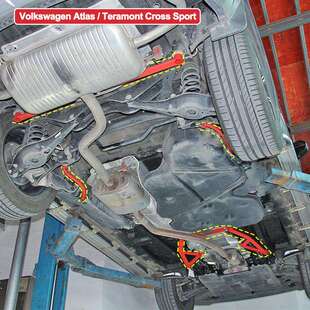 Strut Brace Kit 适用 Volkswagen Atlas / Teramont Cross Sport
