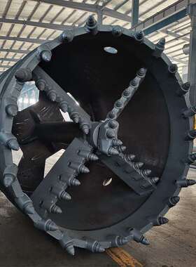 厂家直供 三叉戟截齿筒钻钻斗 取碎石钻头旋挖钻机北京达夫