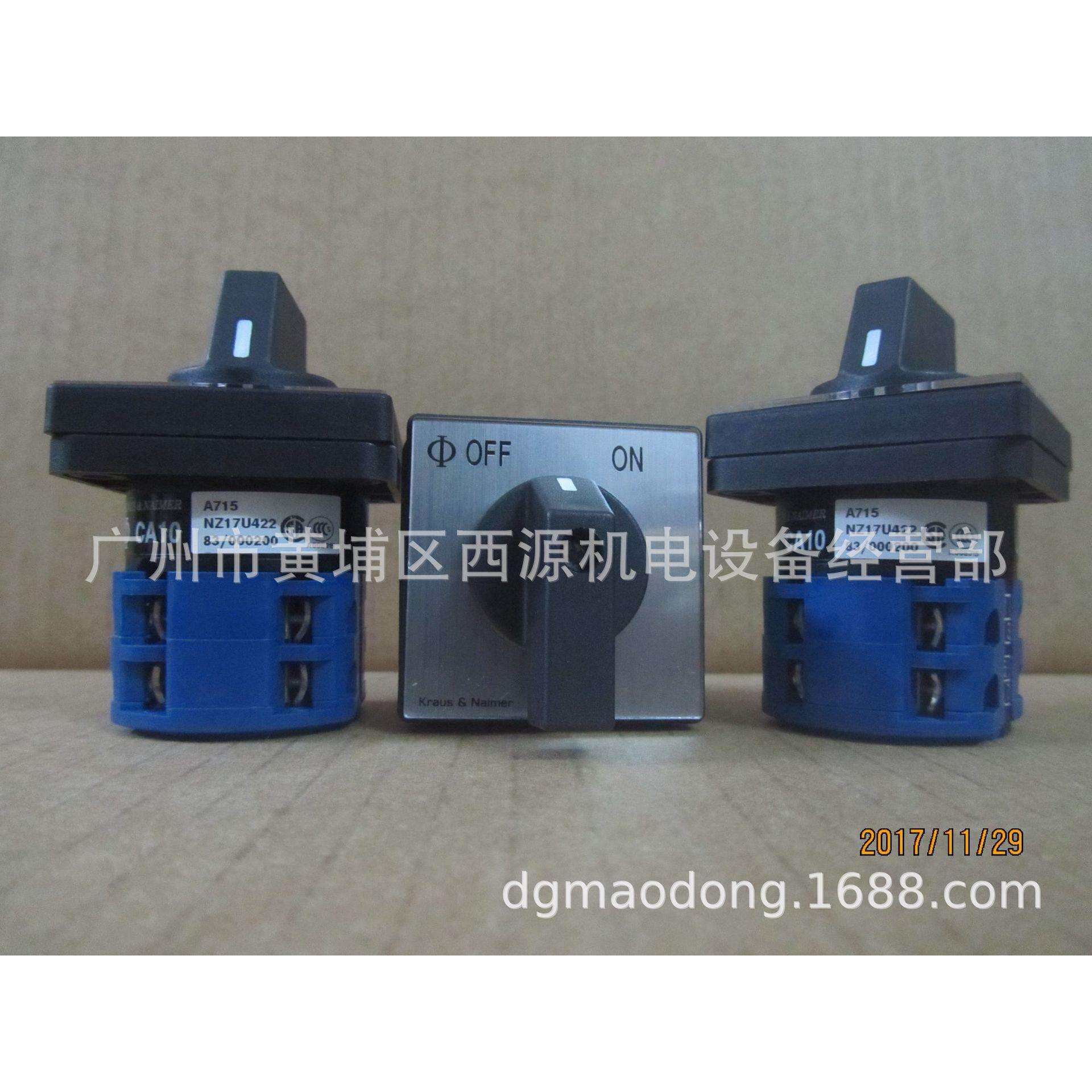 K&N通断型开关 CA10 A711-600E Kraus&Naimer
