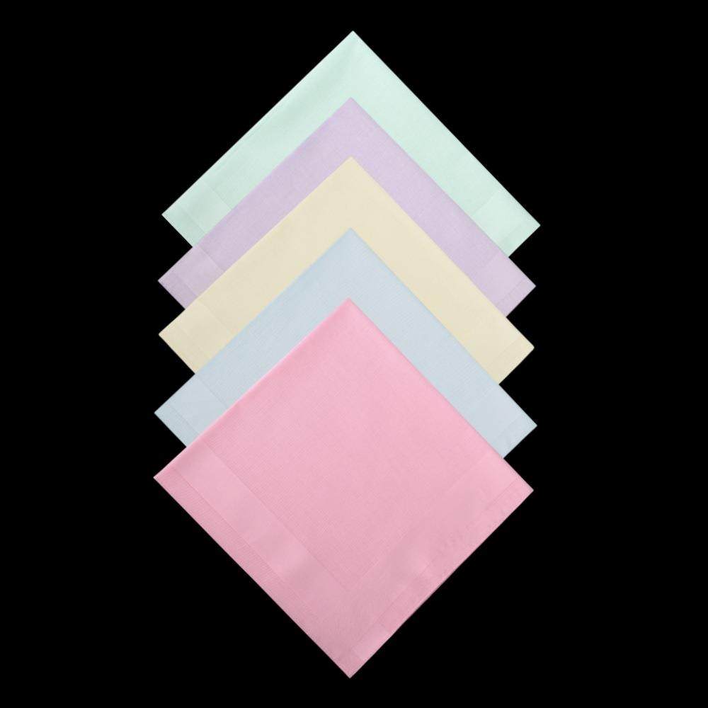 纯色手帕 纯棉手帕 品质手帕 女士手帕 手绢 幽雅 热销