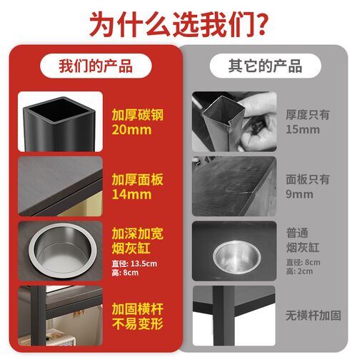 麻将机茶几棋牌室专用移动茶几麻将桌小边几茶水架可移动置物架子