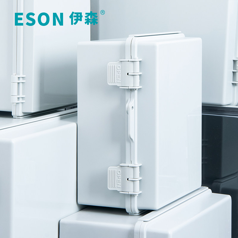 伊森ES-X3塑料防水盒400*300*200网络接线盒 仪表接线盒 防水外壳