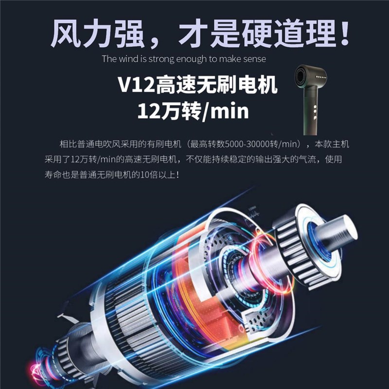 自动卷发棒吹风梳吹梳一体大功率电吹风蓬松内扣多功能美发造型器