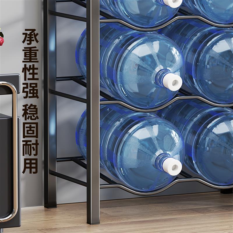大桶矿泉水桶置物架办公室纯净水桶放置架落地家用桶装水收纳支架