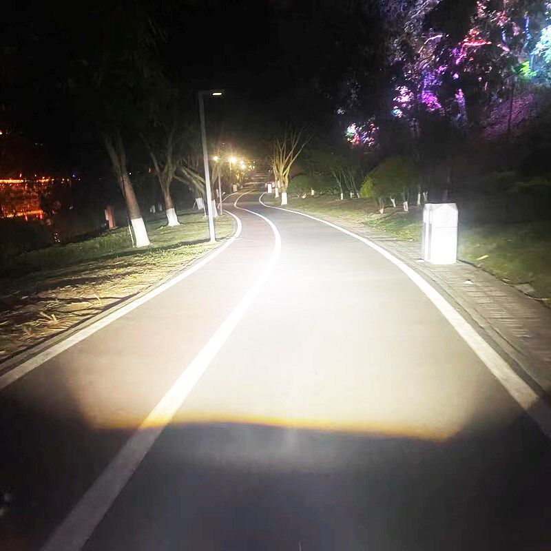 适用佛沙FORZA350摩托车车灯升级大灯改装矩阵透镜模组踏板车总成