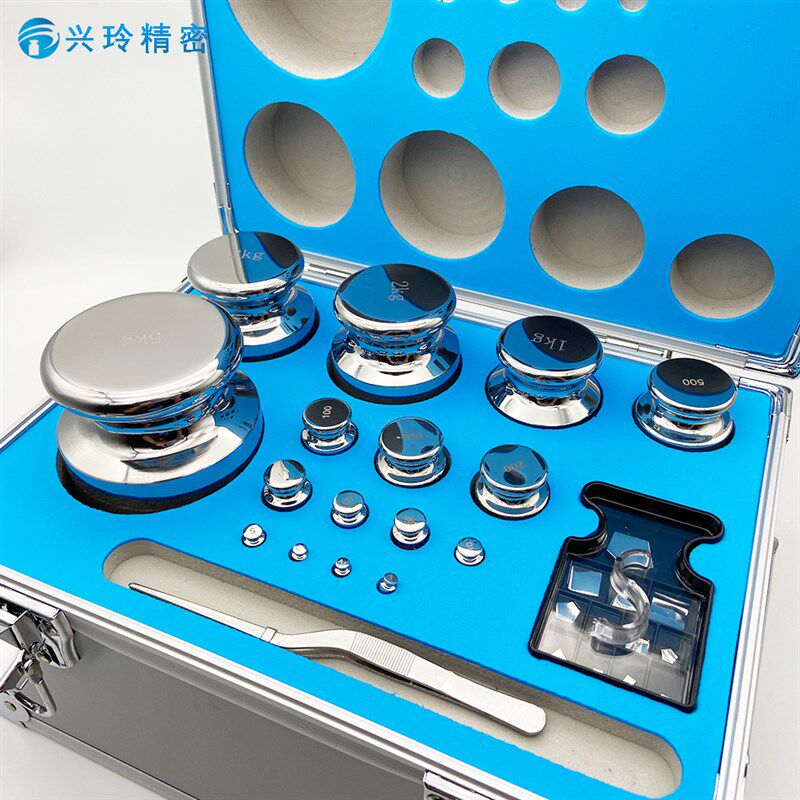 F1M1级小砝码套装不锈钢称砣校准电子秤天平秤标准1公斤2kg5kg500