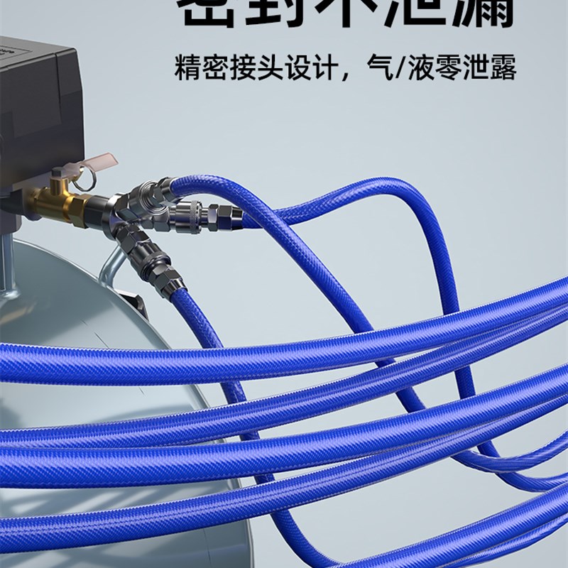 GTWSNS台湾山耐斯夹砂PU气管20公斤气动软管空压机气泵防漏气防爆