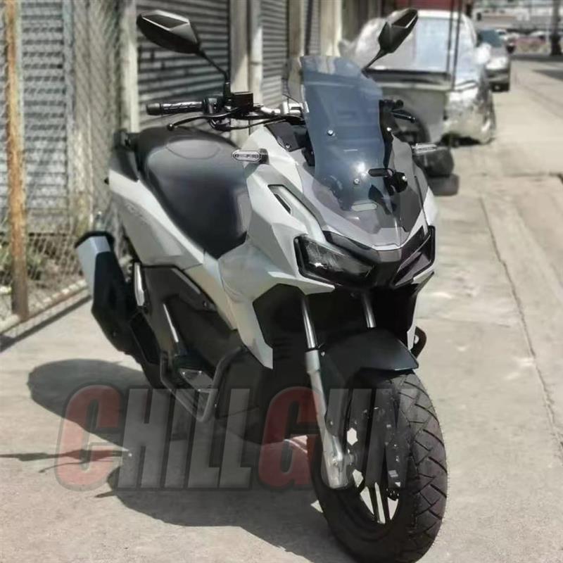 适用ADV150 ADV160 2022-2023 改装摩托车前挡风玻璃导流罩挡风镜