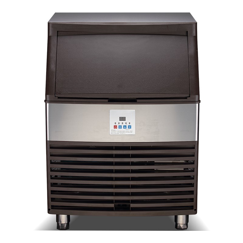 冰熊制冰机商用奶茶店大型280KGKTV大容量全自动方冰块制作机